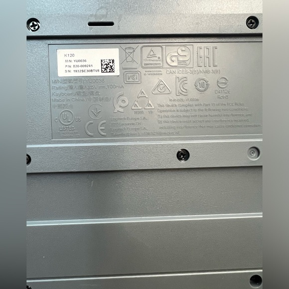 Logitech Keyboard and Mouse - Picture 8 of 16